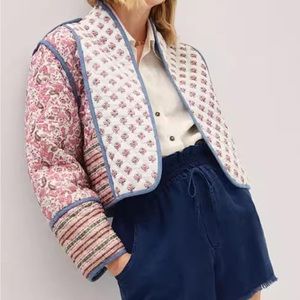 Reversible quilted jacket